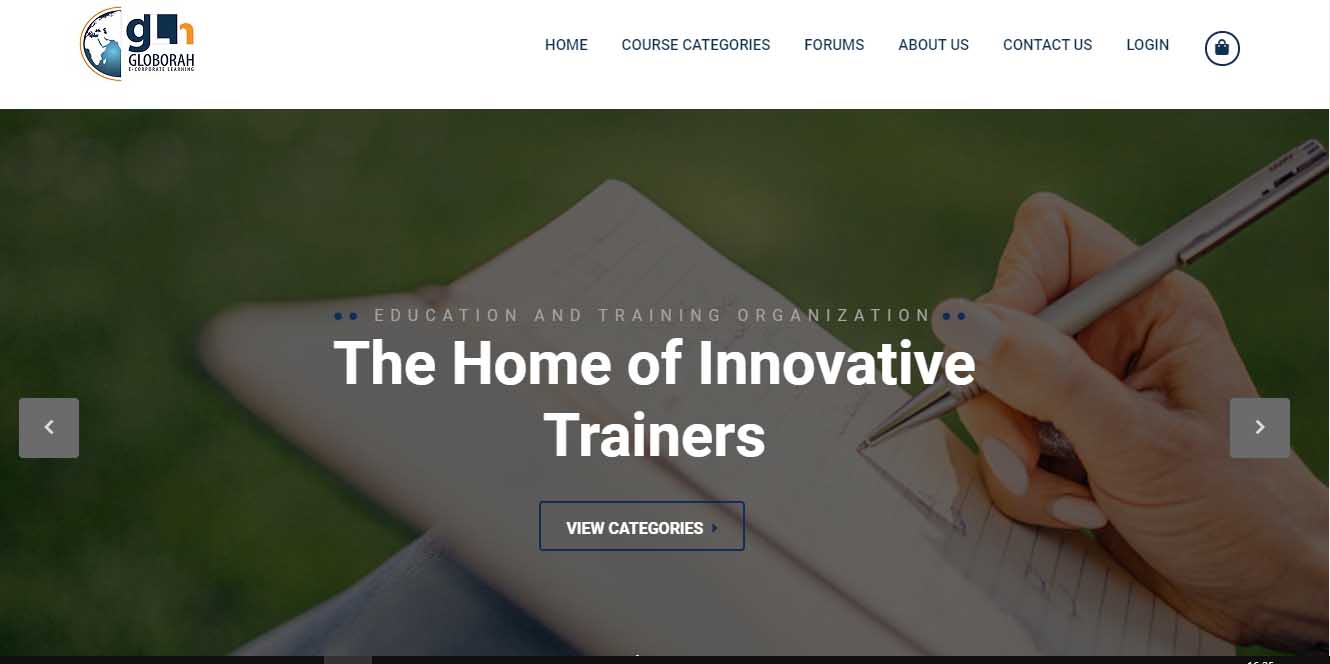 development of e-learning system for globorah