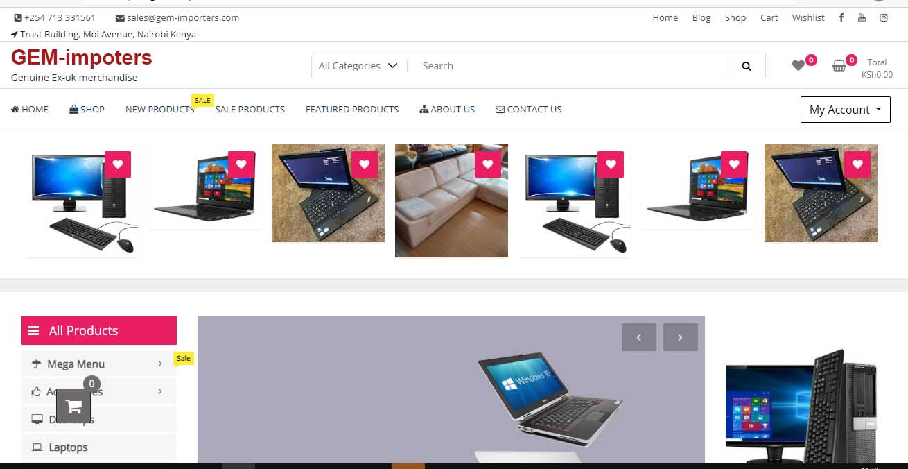 e-commerce-system for gem